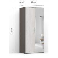 DULAP LEX 100-218-66 B GRI/MSJ/O
